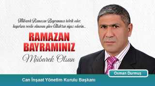 Osman Durmuş’tan Ramazan Bayramı Kutlama Mesajı