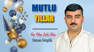 Osman Görgülü’den Yeni Yıl Mesajı