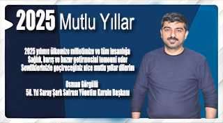 Osman Görgülü'den Yeni Yıl Mesajı