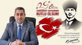 Osman Şeker'den 29 Ekim Cumhuriyet Bayramı Kutlama Mesajı