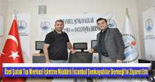 Özel Şafak Tıp Merkezi İşletme Müdürü İstanbul Şenkayalılar Derneği'ni Ziyaret Etti 