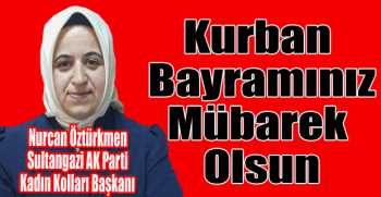 Öztürkmen’den Kurban Bayramı Mesajı…