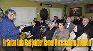 Pir Sultan Abdal Gazi Şehitleri Cemevi Maraş Katliamını Lanetlendi