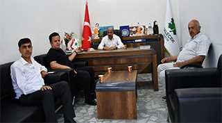  Ramazan Polat, Gelecek Partisi İlçe Başkanı Ramazan Yıldırım ile Sürpriz Bir Görüşme Gerçekleştirdi