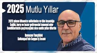 Ramazan Tunçbilek'ten Yeni Yıl Mesajı