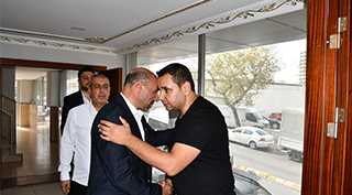  Ramazan Yıldırım, Hakan Mamaş’ın Taziyesine Katıldı