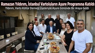 Ramazan Yıldırım, İstanbul Vartoluların Aşure Programına Katıldı