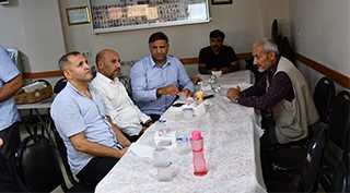 Ramazan Yıldırım, Kahta Yolaltı Derneğinde Taziye Ziyaretinde Bulundu