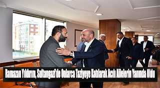 Ramazan Yıldırım, Sultangazi’de Onlarca Taziyeye Katılarak Acılı Ailelerin Yanında Oldu