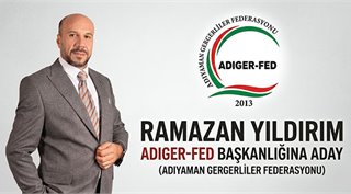 Ramazan Yıldırım ADIGER-FED Başkanlığına Aday