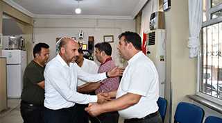  Ramazan Yıldırım’dan Ahmet Kurt’a Taziye Ziyareti