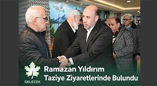 Ramazan Yıldırım Taziye Ziyaretlerinde Bulundu