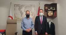 Recep Güven, Türk Kızılay Genel Başkan Yardımcısı İsmail Hakkı Turunç'u Ziyaret Etti