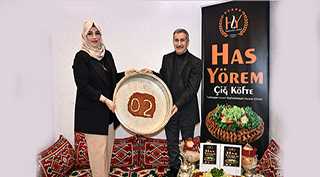 Remzi Işık’tan Has Yörem Çiğ Köfte Köşesine Anlamlı Ziyaret