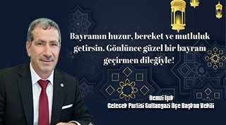 Remzi Işık’tan Ramazan Bayramı mesajı