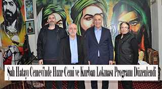 Şah Hatayı Cemevi'nde Hızır Cemi ve Kurban Lokması Programı Düzenlendi