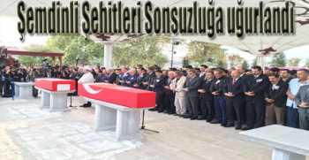 Şemdinli Şehitleri Sonsuzluğa uğurlandı