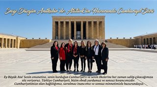 Sevgi Düzgün Anıtkabir’de: Atatürk’ün Huzurunda Cumhuriyet Sözü