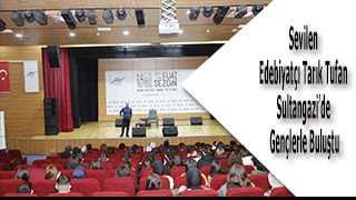 Sevilen Edebiyatçı Tarık Tufan Sultangazi'de Gençlerle Buluştu