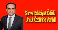  Şiir ve Edebiyat Ödülü Umut Öztürk'e Verildi 