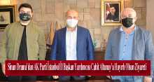 Sinan Drama'dan AK Parti İstanbul İl Başkan Yardımcısı Cahit Altunay'a Hayırlı Olsun Ziyareti 