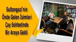 Siyasettin Önde Gelen İsimleri Çay Sohbetinde Bir Araya Geldi  