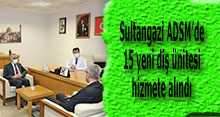 Sultangazi ADSM'de 15 yeni diş ünitesi hizmete alındı