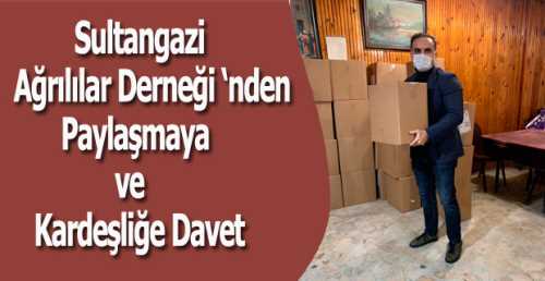 Sultangazi Ağrılılar Derneği ‘nden Paylaşmaya ve Kardeşliğe Davet