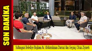 Sultangazi Belediye Başkanı Av. Abdurrahman Dursun’dan Geçmiş Olsun Ziyareti 