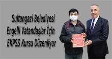 Sultangazi Belediyesi Engelli Vatandaşlar İçin EKPSS Kursu Düzenliyor