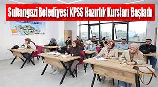 Sultangazi Belediyesi KPSS Hazırlık Kursları Başladı 