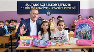 Sultangazi Belediyesi’nden 15 Bin Öğrenciye Kırtasiye Desteği