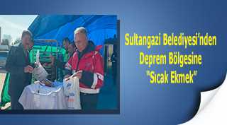 Sultangazi Belediyesi'nden Deprem Bölgesine "Sıcak Ekmek"