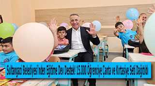 Sultangazi Belediyesi'nden Eğitime Dev Destek! 15.000 Öğrenciye Çanta ve Kırtasiye Seti Dağıtıldı