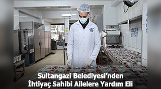 Sultangazi Belediyesi’nden İhtiyaç Sahibi Ailelere Yardım Eli