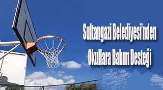 Sultangazi Belediyesi'nden Okullara Bakım Desteği 