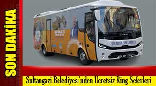 Sultangazi Belediyesi'nden Ücretsiz Ring Seferleri 