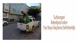 Sultangazi Belediyesi'nden Yaz Boyu İlaçlama Seferberliği 