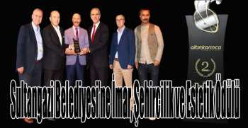 SULTANGAZİ BELEDİYESİ’NE İMAR ŞEHİRCİLİK VE ESTETİK ÖDÜLÜ