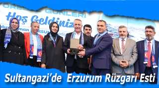 Sultangazi'de  Erzurum Rüzgarı Esti