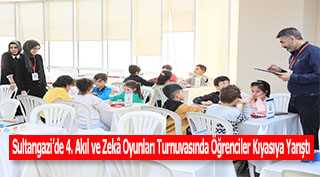 Sultangazi'de 4. Akıl ve Zekâ Oyunları Turnuvasında Öğrenciler Kıyasıya Yarıştı
