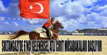 Sultangazi'de 6'ncı Geleneksel Atlı Cirit Müsabakaları Başlıyor
