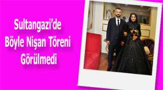 Sultangazi'de Böyle Nişan Töreni Görülmedi