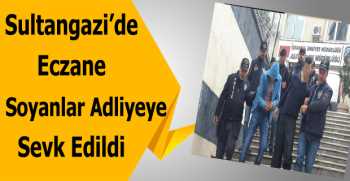 Sultangazi’de Eczane Soyanlar Adliyeye Sevk Edildi