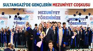 Sultangazi’de Gençlerin Mezuniyet Coşkusu