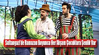 Sultangazi'de Ramazan Boyunca Her Akşam Çocuklara Şenlik Var