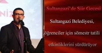Sultangazi’de Şiir Gecesi