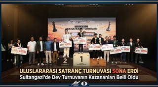 Sultangazi’de Uluslararası Satranç Turnuvası Sona Erdi