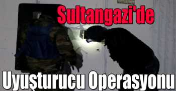 Sultangazi'de Uyuşturucu Operasyonu