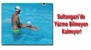 Sultangazi'de Yüzme Bilmeyen Kalmıyor!
